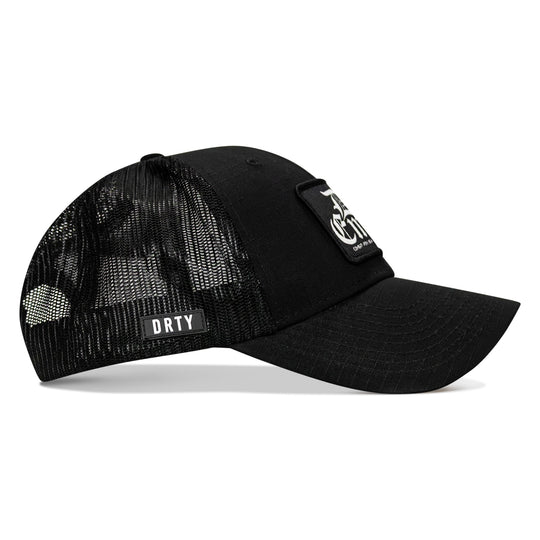 Die Empty Black Patch Original Ripstop Snapback Hat
