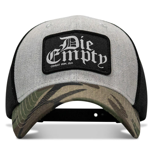 One Revolver Surfboards - Die Empty Black Patch Snapback Hat HEADWEAR