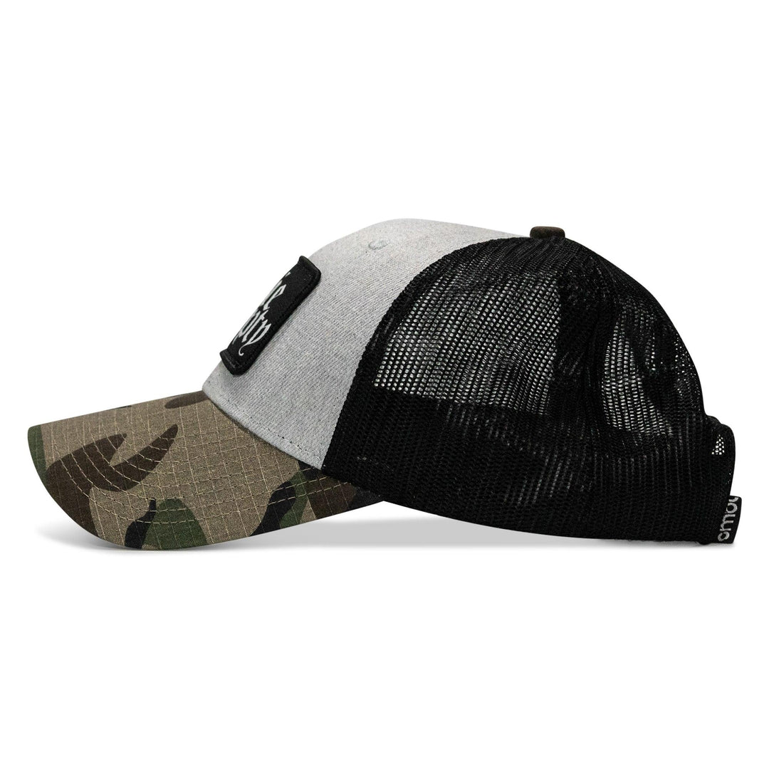 One Revolver Surfboards - Die Empty Black Patch Snapback Hat HEADWEAR