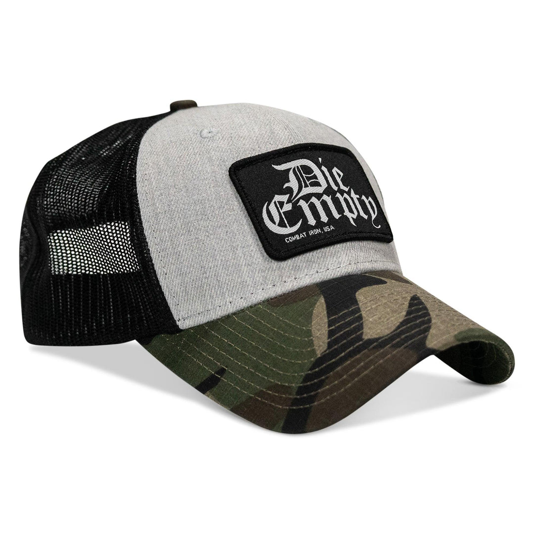 One Revolver Surfboards - Die Empty Black Patch Snapback Hat HEADWEAR
