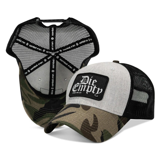 One Revolver Surfboards - Die Empty Black Patch Snapback Hat HEADWEAR