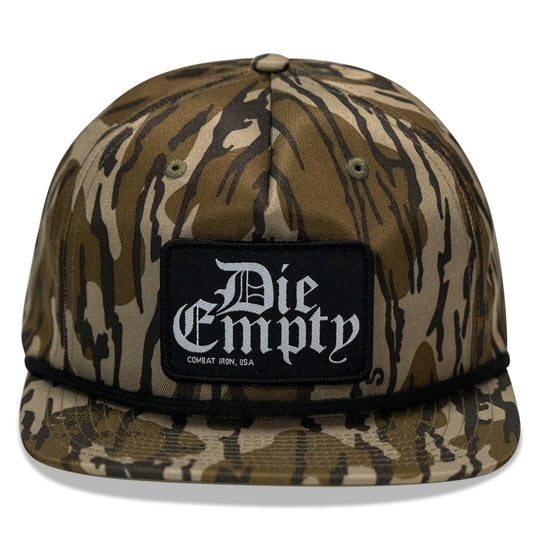 One Revolver Surfboards - Die Empty Black Patch Flatbill Snapback Hat HEADWEAR