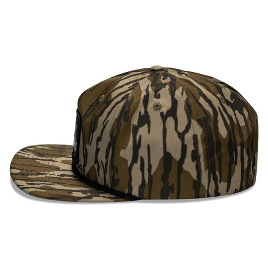One Revolver Surfboards - Die Empty Black Patch Flatbill Snapback Hat HEADWEAR