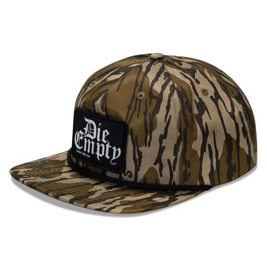 One Revolver Surfboards - Die Empty Black Patch Flatbill Snapback Hat HEADWEAR