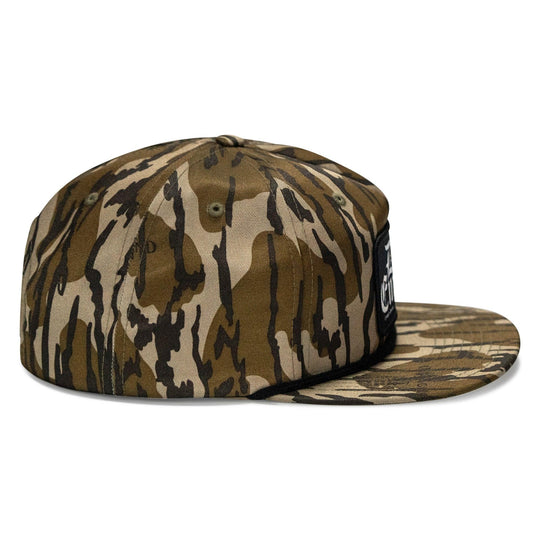 One Revolver Surfboards - Die Empty Black Patch Flatbill Snapback Hat HEADWEAR