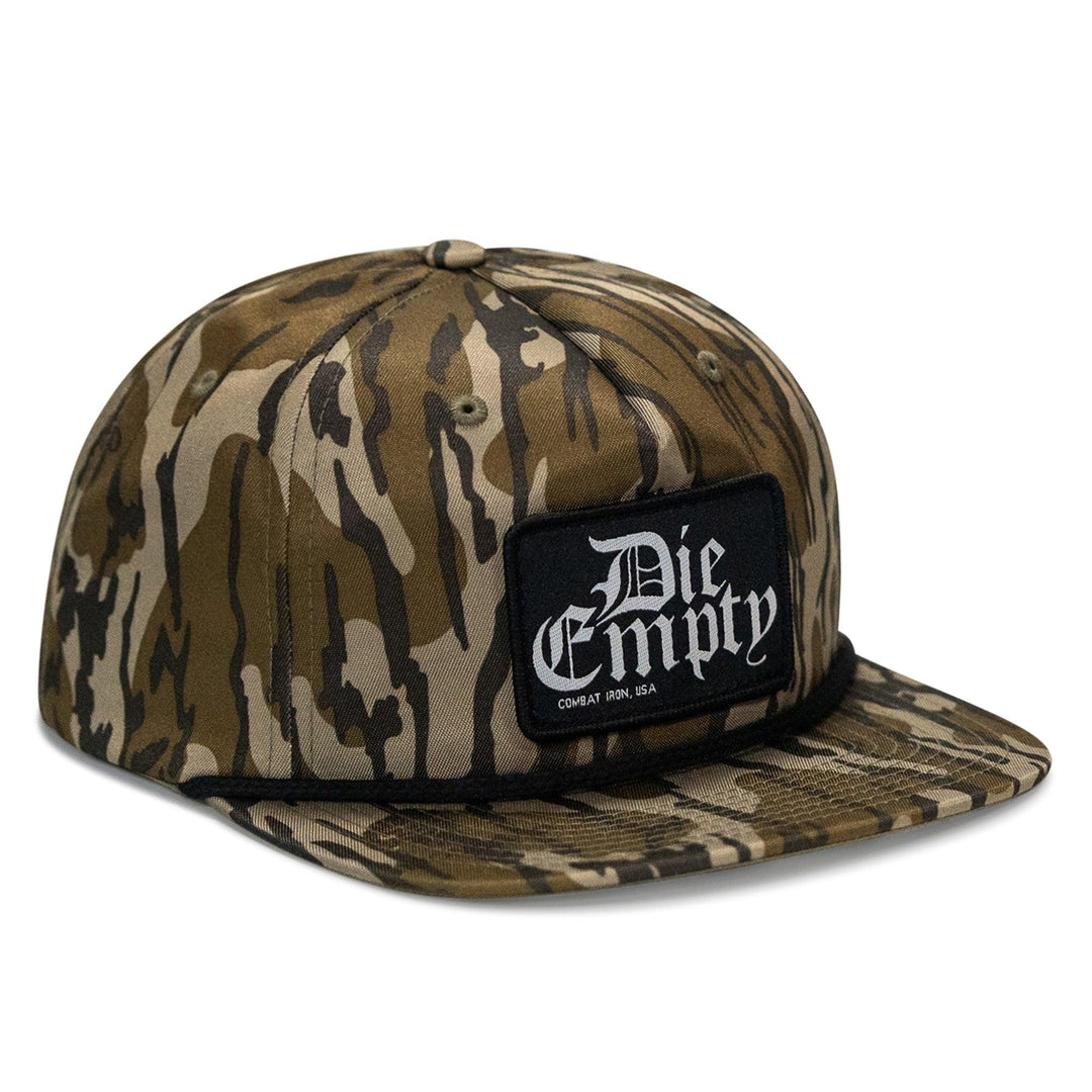 One Revolver Surfboards - Die Empty Black Patch Flatbill Snapback Hat HEADWEAR
