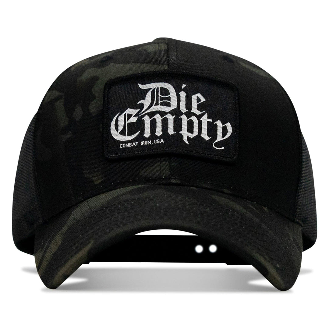 One Revolver Surfboards - Die Empty Black Patch Snapback Hat HEADWEAR