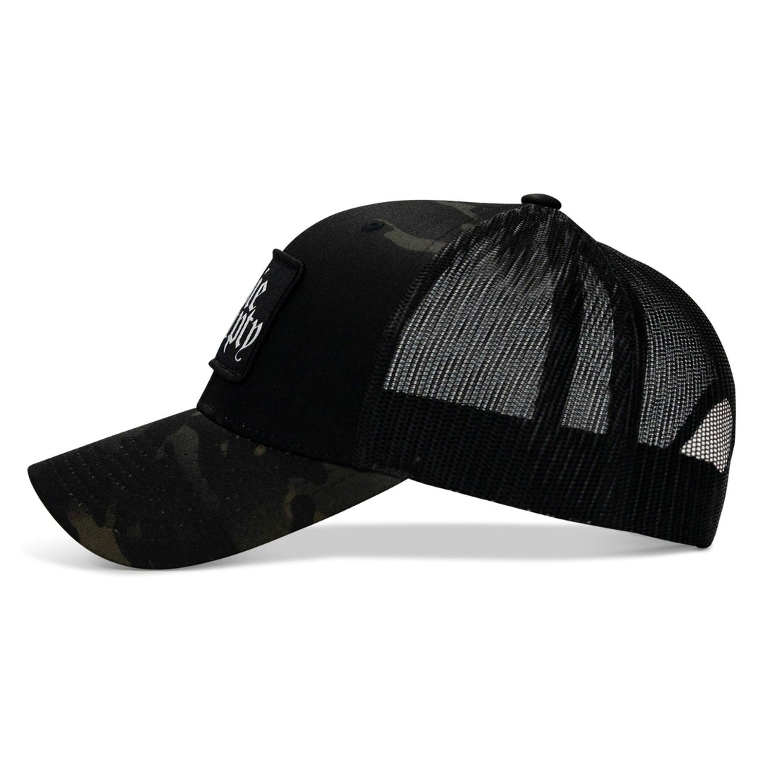 One Revolver Surfboards - Die Empty Black Patch Snapback Hat HEADWEAR