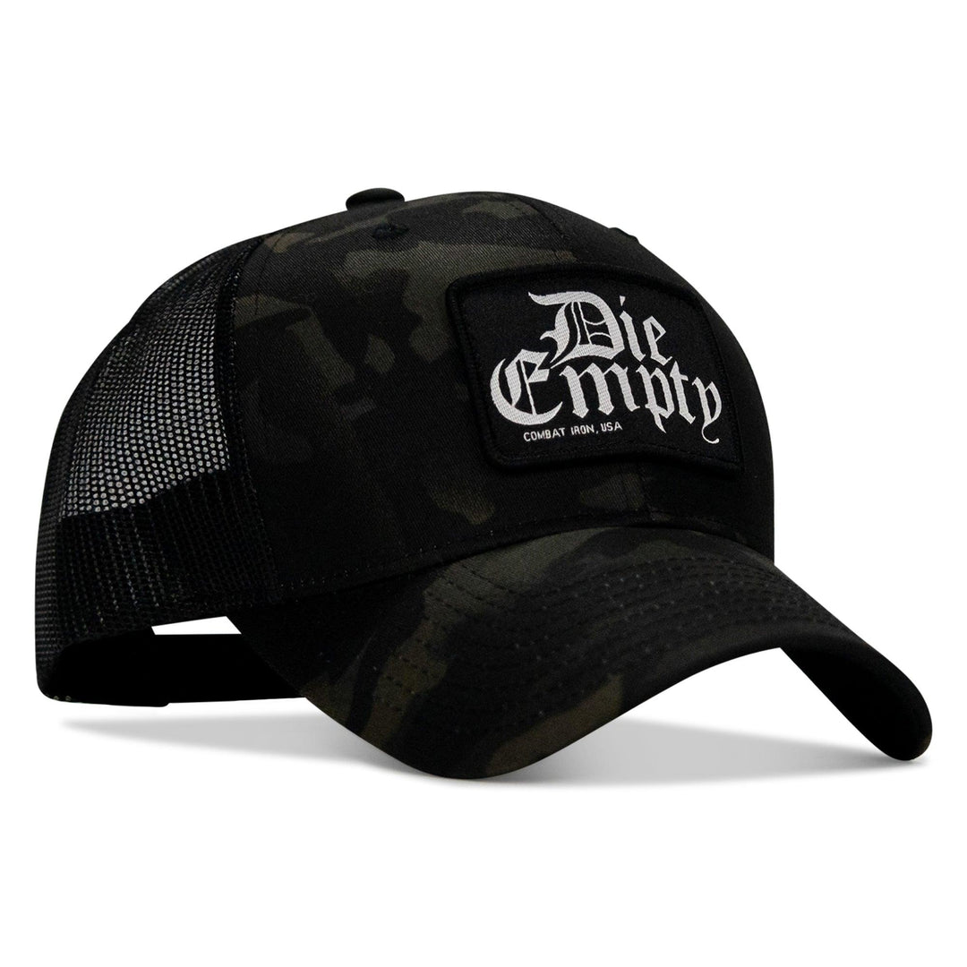 One Revolver Surfboards - Die Empty Black Patch Snapback Hat HEADWEAR