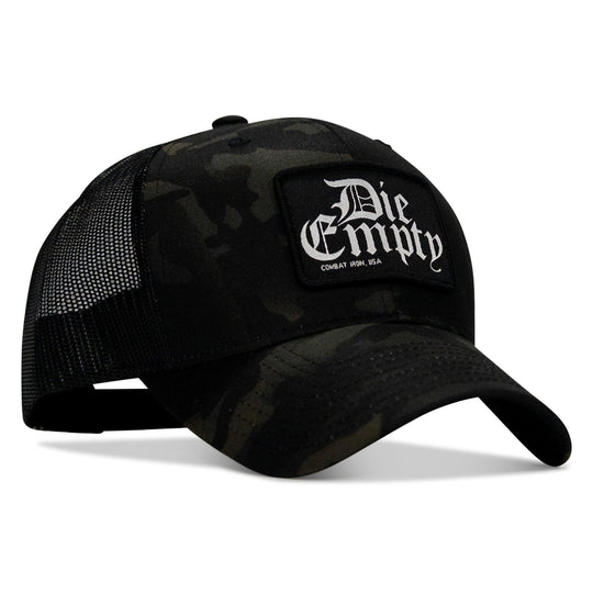 One Revolver Surfboards - Die Empty Black Patch Snapback Hat HEADWEAR