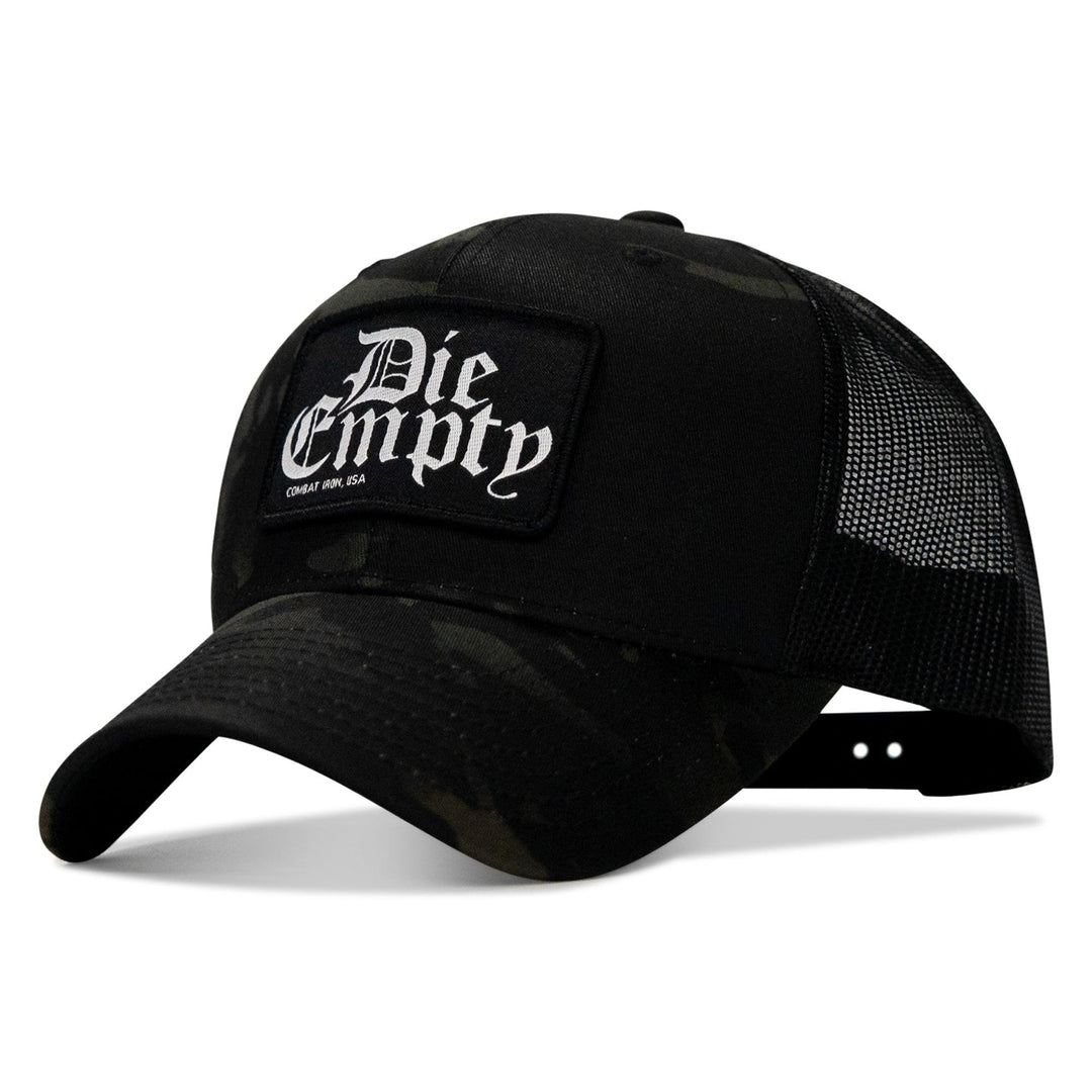 One Revolver Surfboards - Die Empty Black Patch Snapback Hat HEADWEAR