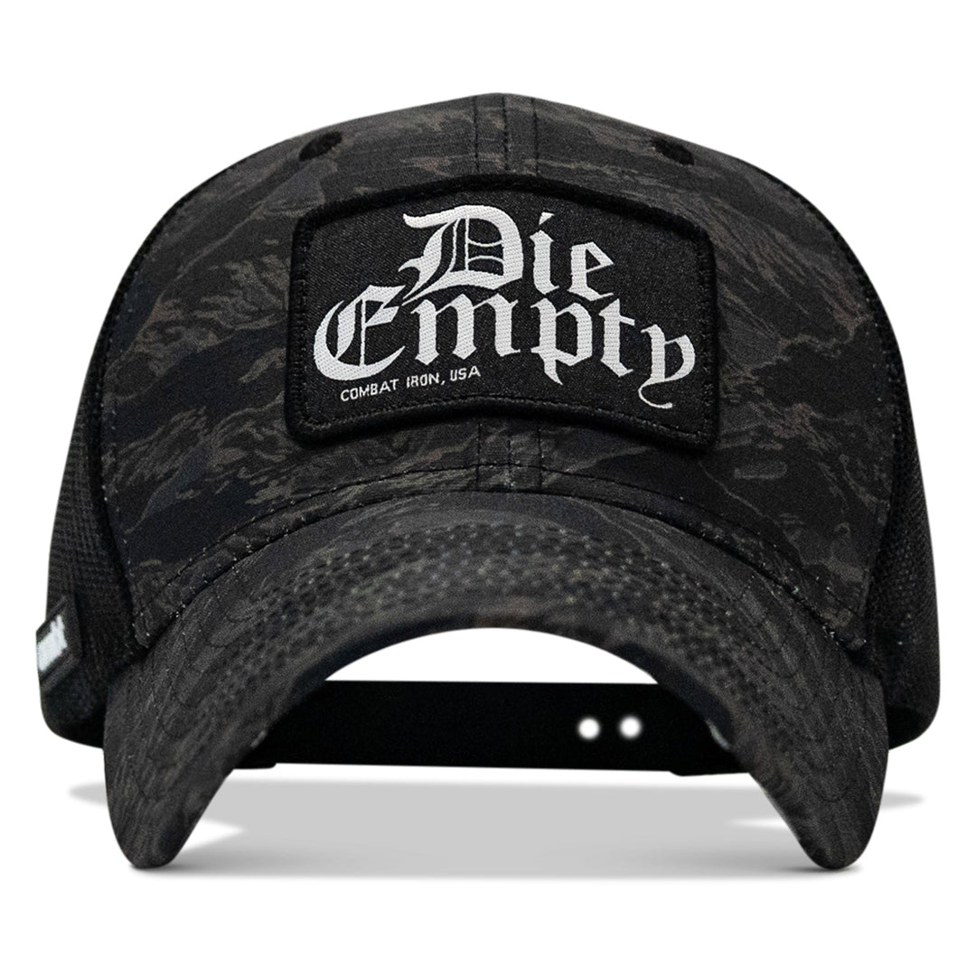 Die Empty Black Patch Original Ripstop Snapback Hat