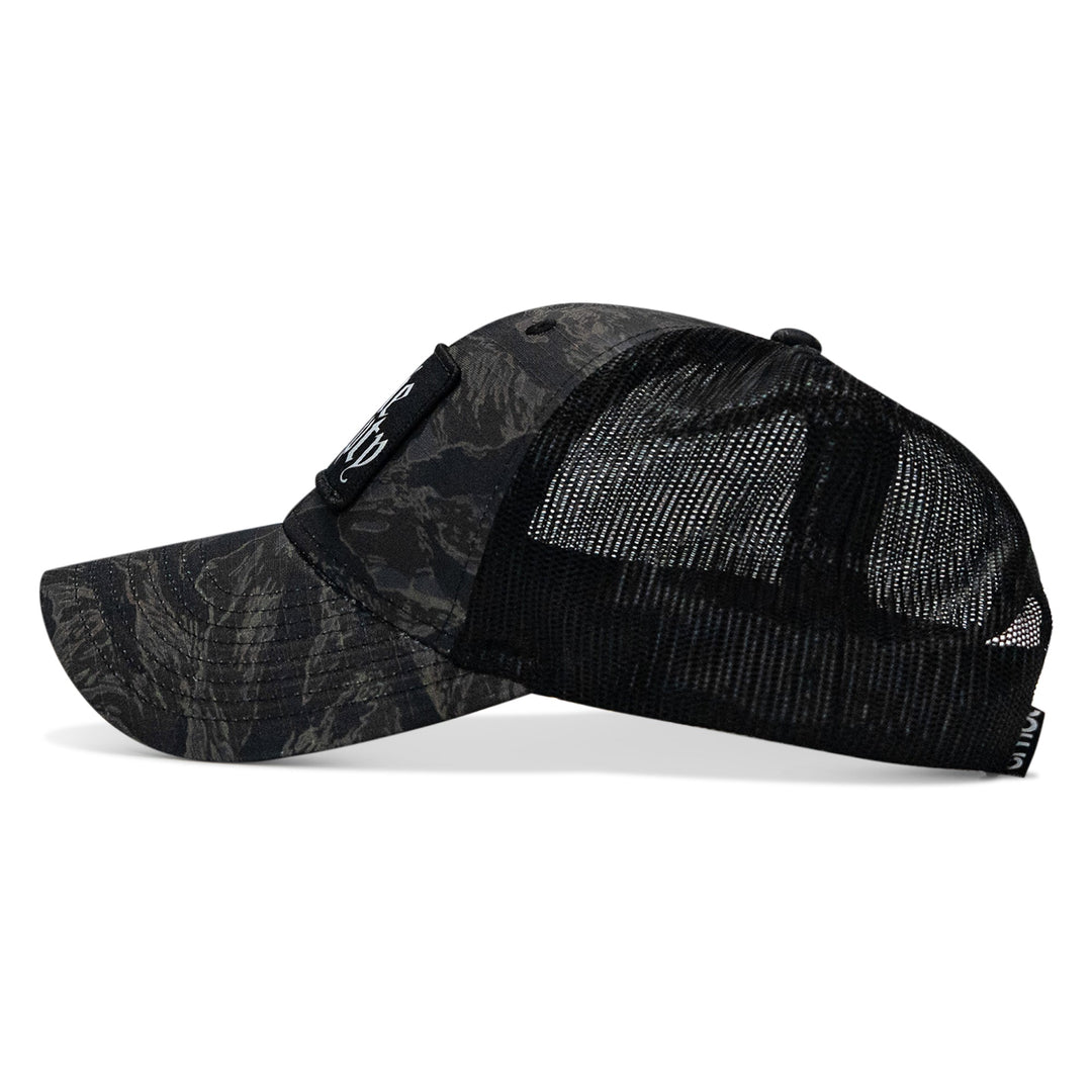Die Empty Black Patch Original Ripstop Snapback Hat