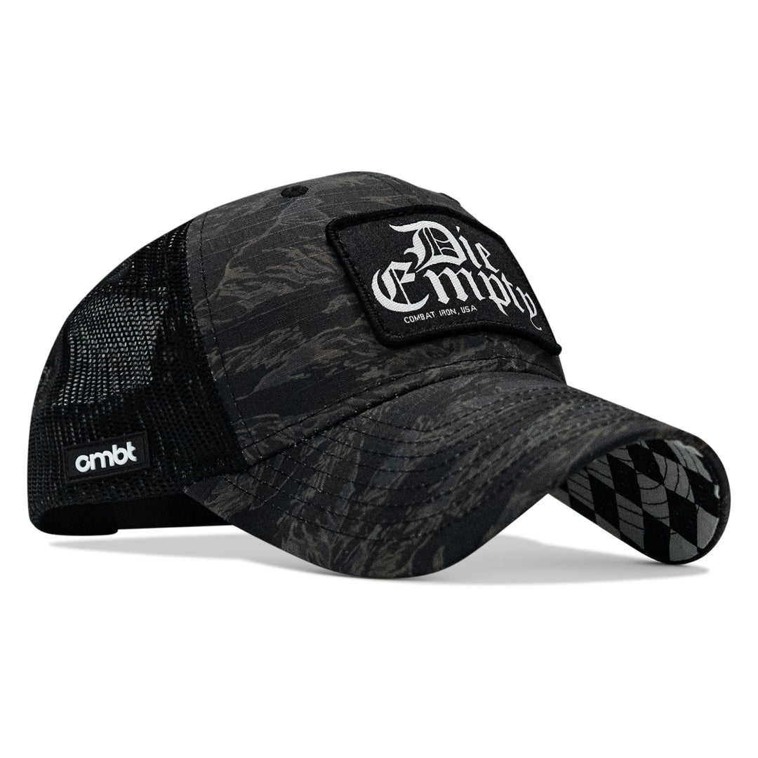 Die Empty Black Patch Original Ripstop Snapback Hat