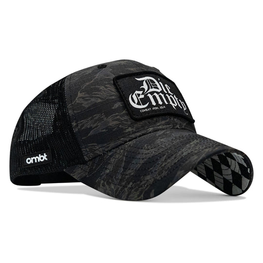 Die Empty Black Patch Original Ripstop Snapback Hat