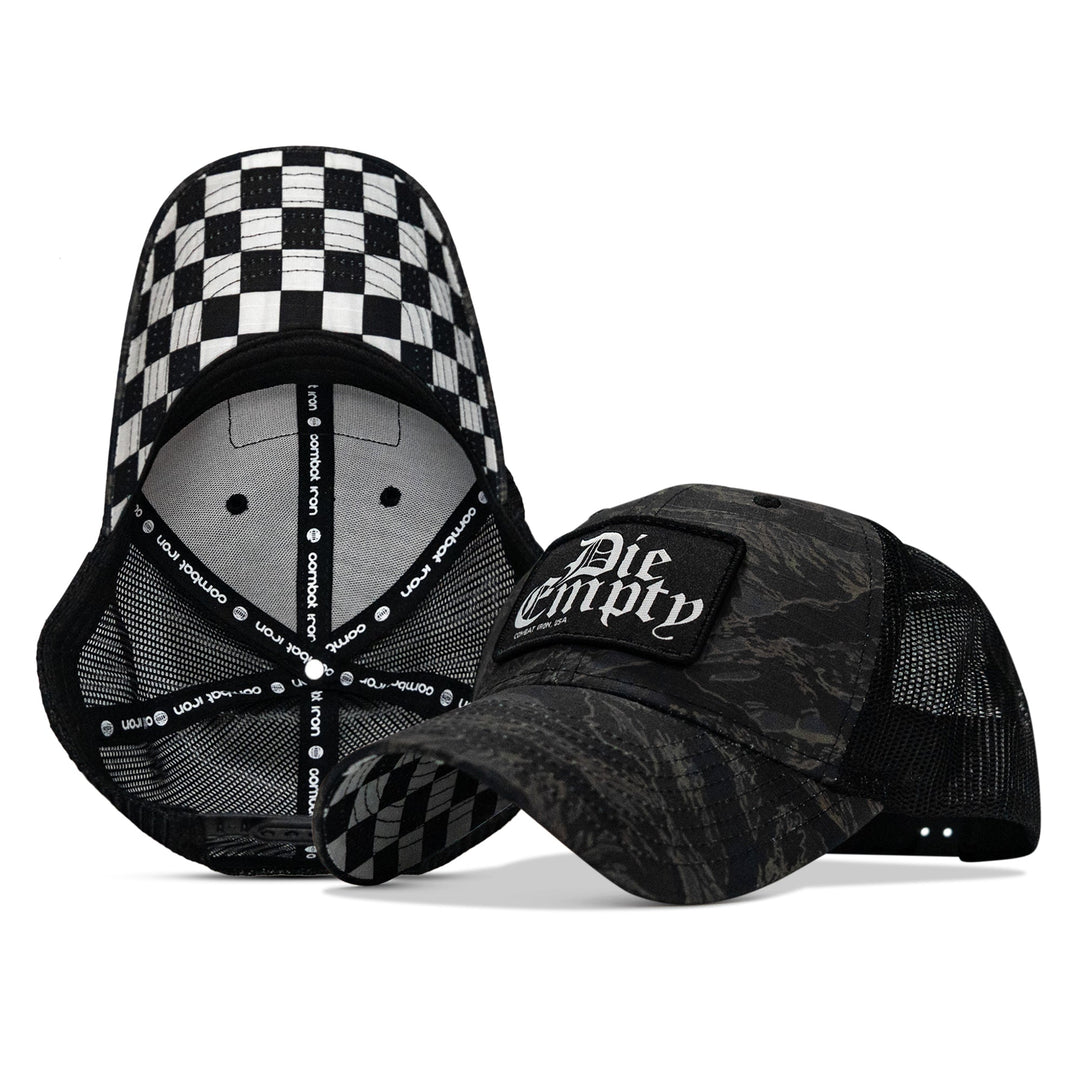 Die Empty Black Patch Original Ripstop Snapback Hat