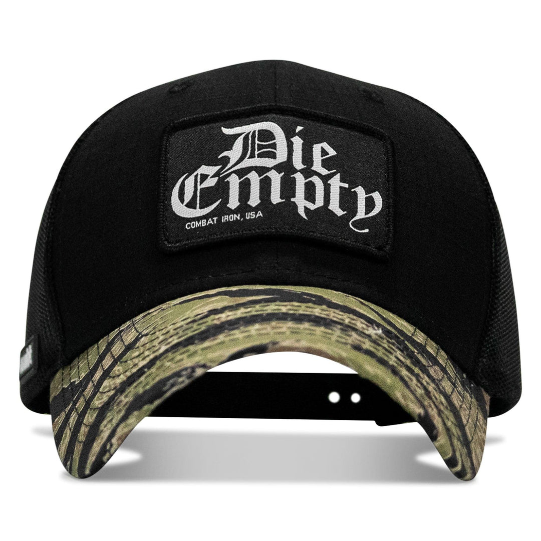 One Revolver Surfboards - Die Empty Black Patch Original Ripstop Snapback Hat HEADWEAR