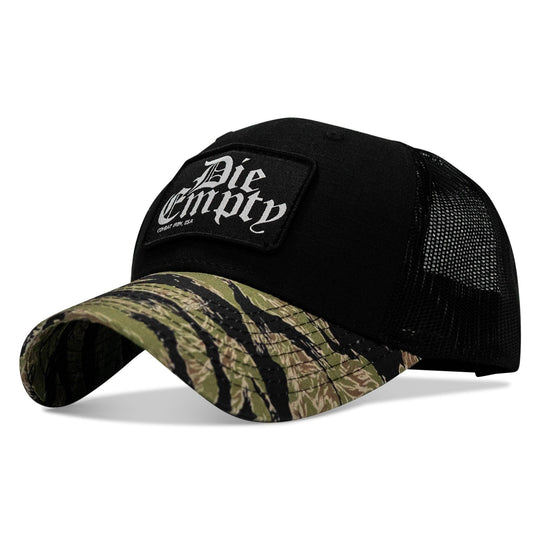 One Revolver Surfboards - Die Empty Black Patch Original Ripstop Snapback Hat HEADWEAR