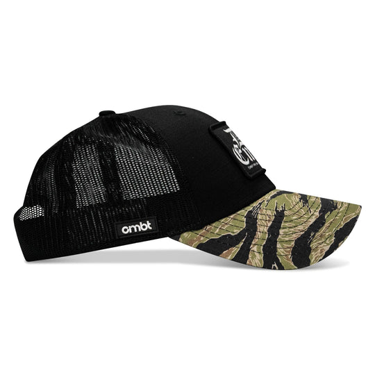 One Revolver Surfboards - Die Empty Black Patch Original Ripstop Snapback Hat HEADWEAR