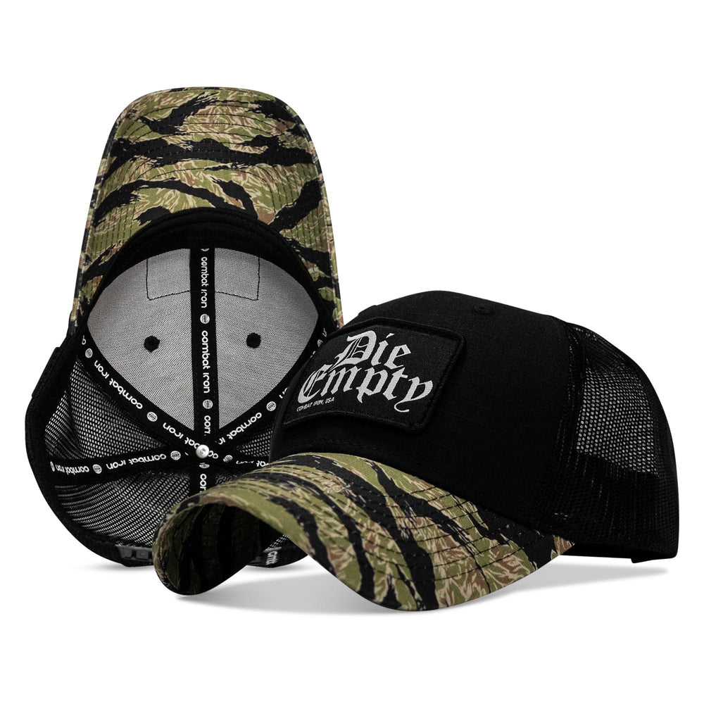 One Revolver Surfboards - Die Empty Black Patch Original Ripstop Snapback Hat HEADWEAR