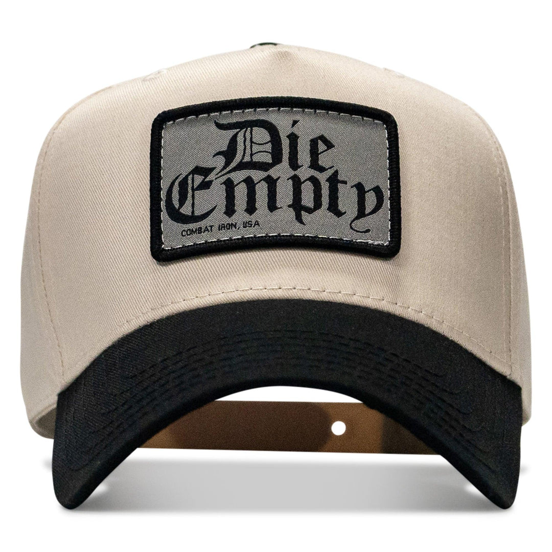 One Revolver Surfboards - Die Empty Patch. 5-Panel Workhorse Snapback Hat HEADWEAR