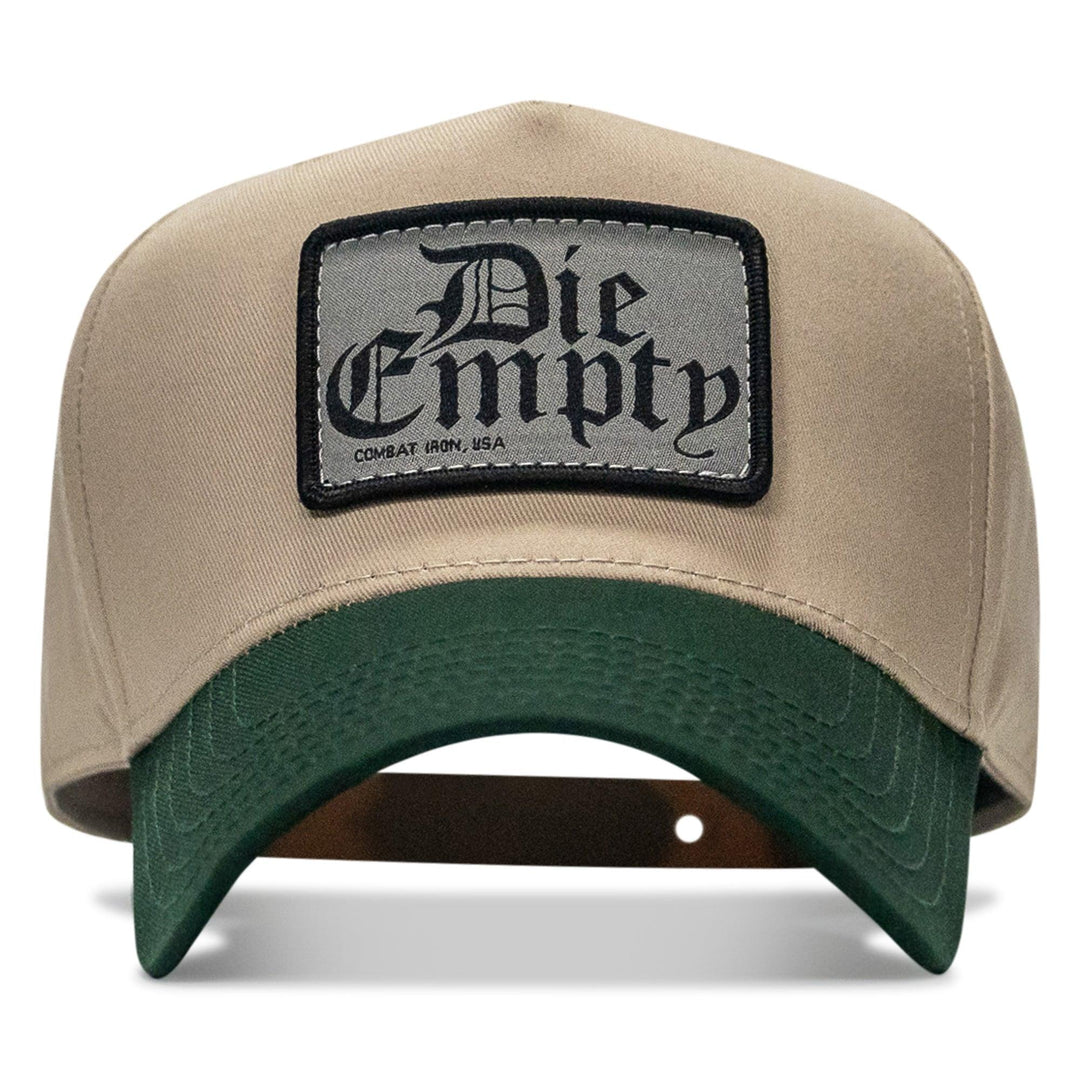 One Revolver Surfboards - Die Empty Patch. 5-Panel Workhorse Snapback Hat HEADWEAR