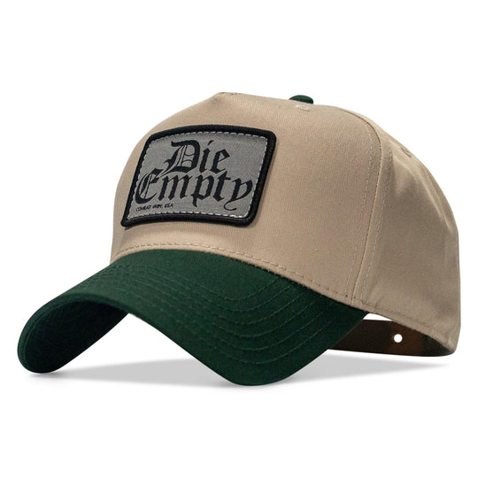 One Revolver Surfboards - Die Empty Patch. 5-Panel Workhorse Snapback Hat HEADWEAR