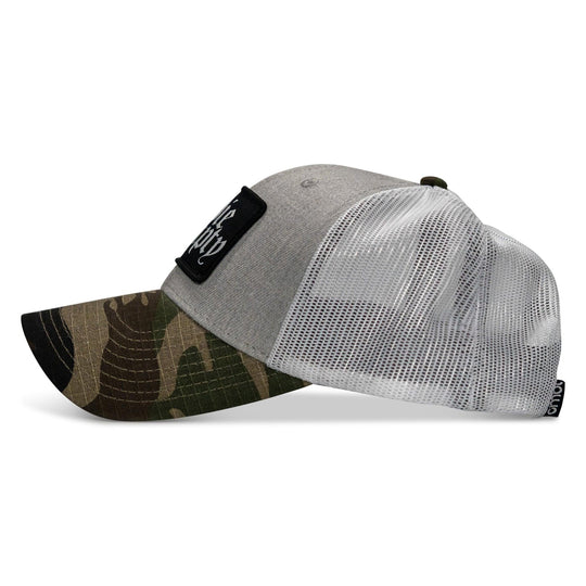 One Revolver Surfboards - Die Empty Black Patch Snapback Hat HEADWEAR