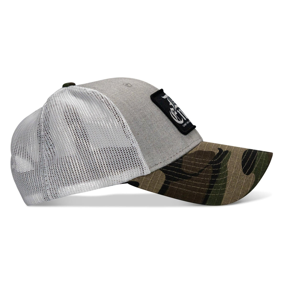 One Revolver Surfboards - Die Empty Black Patch Snapback Hat HEADWEAR