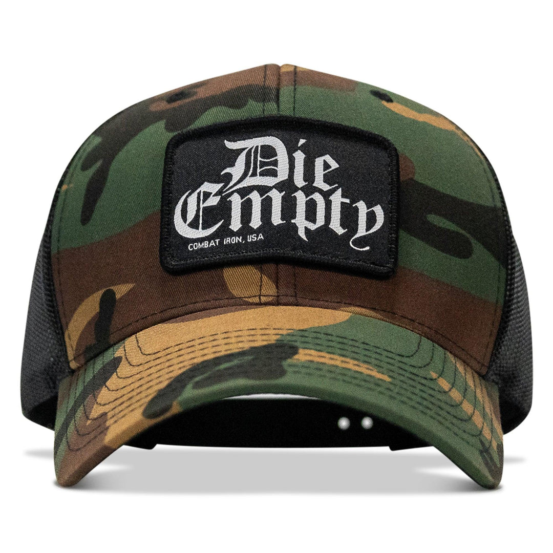 One Revolver Surfboards - Die Empty Black Patch Snapback Hat HEADWEAR