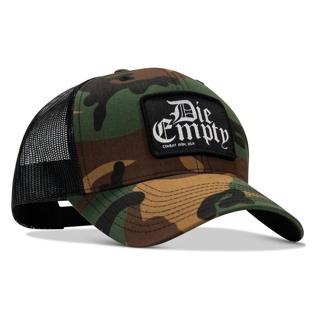 One Revolver Surfboards - Die Empty Black Patch Snapback Hat HEADWEAR