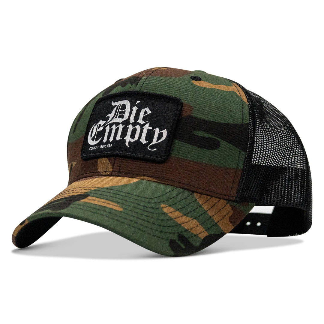 One Revolver Surfboards - Die Empty Black Patch Snapback Hat HEADWEAR