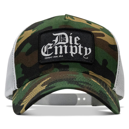 One Revolver Surfboards - Die Empty Black Patch Snapback Hat HEADWEAR