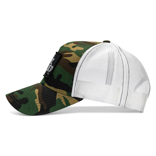 One Revolver Surfboards - Die Empty Black Patch Snapback Hat HEADWEAR