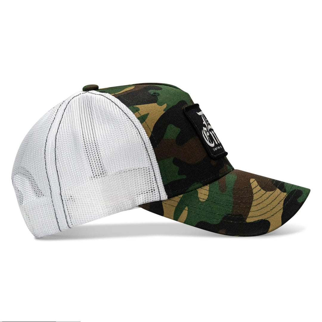 One Revolver Surfboards - Die Empty Black Patch Snapback Hat HEADWEAR