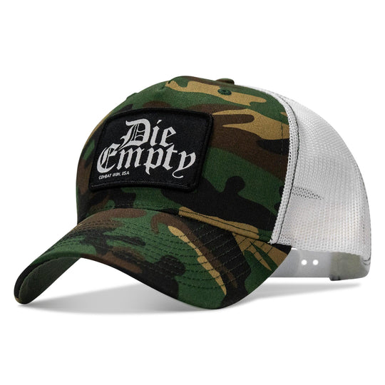 One Revolver Surfboards - Die Empty Black Patch Snapback Hat HEADWEAR