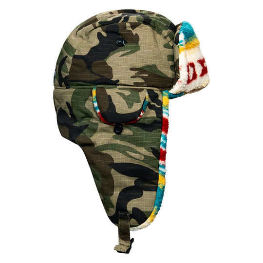 Insulated Ripstop Trapper Hat – Cold Weather