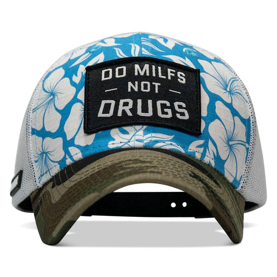One Revolver Surfboards - Do MILFS. Not Drugs Patch Original Ripstop Snapback Hat HEADWEAR
