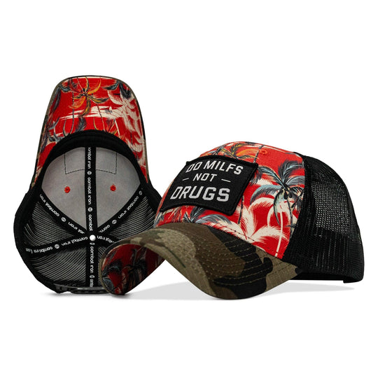 One Revolver Surfboards - Do MILFS. Not Drugs Patch Original Ripstop Snapback Hat HEADWEAR