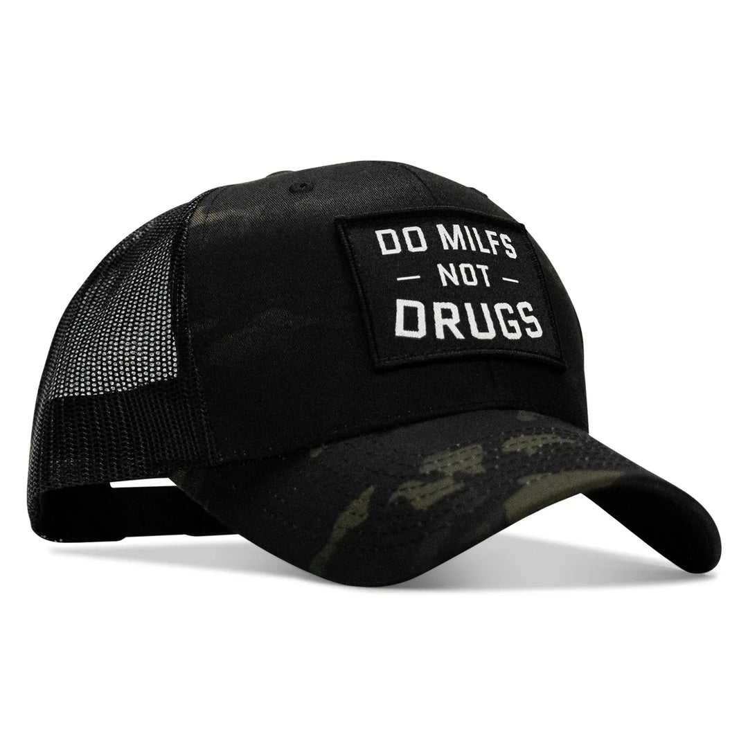 One Revolver Surfboards - Do Milfs. Not Drugs. Patch Snapback HAT HEADWEAR