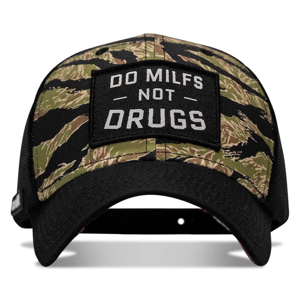 One Revolver Surfboards - Do MILFS. Not Drugs Patch Original Ripstop Snapback Hat HEADWEAR