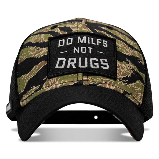 One Revolver Surfboards - Do MILFS. Not Drugs Patch Original Ripstop Snapback Hat HEADWEAR