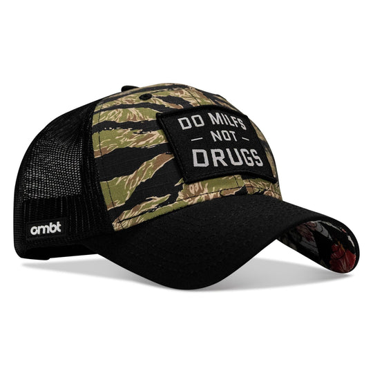 One Revolver Surfboards - Do MILFS. Not Drugs Patch Original Ripstop Snapback Hat HEADWEAR
