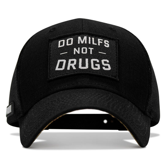 One Revolver Surfboards - Do MILFS. Not Drugs Patch Original Ripstop Snapback Hat HEADWEAR