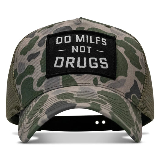 One Revolver Surfboards - Do Milfs. Not Drugs. Patch Snapback HAT HEADWEAR