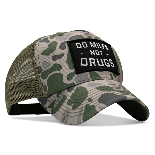 One Revolver Surfboards - Do Milfs. Not Drugs. Patch Snapback HAT HEADWEAR