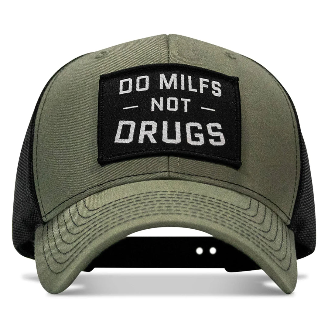 One Revolver Surfboards - Do Milfs. Not Drugs. Patch Snapback HAT HEADWEAR