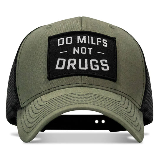 One Revolver Surfboards - Do Milfs. Not Drugs. Patch Snapback HAT HEADWEAR
