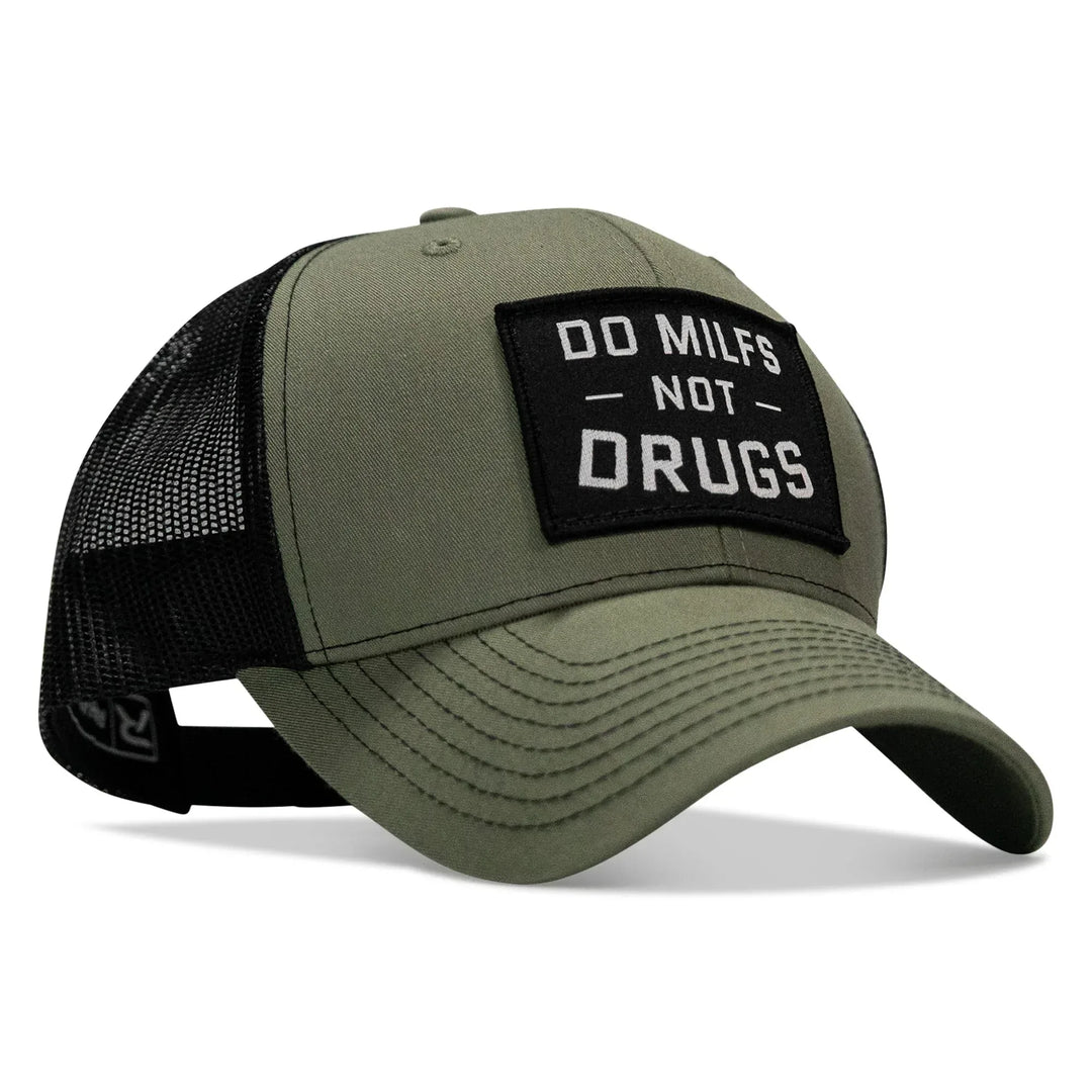 One Revolver Surfboards - Do Milfs. Not Drugs. Patch Snapback HAT HEADWEAR
