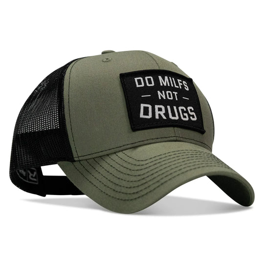 One Revolver Surfboards - Do Milfs. Not Drugs. Patch Snapback HAT HEADWEAR